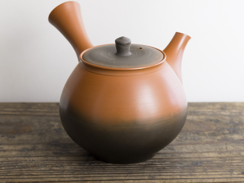 Tokoname-yaki kyusu teapot by Iwase Kôji 260ml