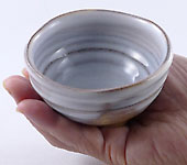 White Hagi-yaki cup by Shô Keiichirô, 120 ml / 4 oz.