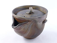 Hôhin Bizen-Yaki teapot by Nobuhara Katsushi 200ml