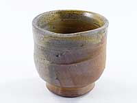 Tall Bizen-Yaki cup by Nobuhara Katsushi 50ml