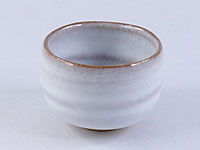 White Hagi-yaki cup, 100 ml / 3.4 oz.