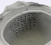 “Black hidasuki” bizen-yaki hohin teapot by Yoshimoto Atsuo, 240ml