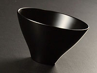 Echizen lacquer cup, matt black, 80 ml (2.7 oz)