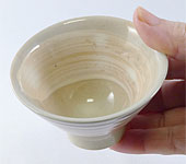 Asahi-yaki “hakeme” cup , 80 ml / 3 oz