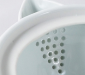 White porcelain