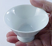 White porcelain cup, 85ml