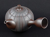 Banko-yaki kyûsu teapot by Suigetsu, 260 ml (8.8 oz)