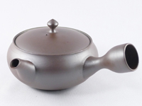 Wide Banko-yaki kyûsu teapot by Taisen, 190 ml (6.4 oz)