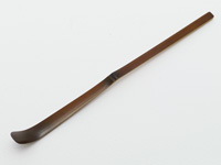 Dark wood chashaku