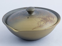 Tokoname-yaki shibori-dashi, Mogake by Katayama Hakusan, 90ml / 3 oz