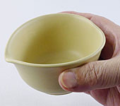 Small beige yuzamashi, 120 ml / 4 oz