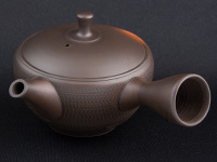 Tokoname-yaki kyûsu teapot, yôhen, by Gyokuryû, 140ml (4.7oz)