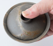 Tokoname-yaki gaiwan, mogake, by Itô Gafû, 120 ml