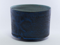 Black matcha bowl by Katase Kazuhiro