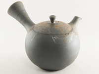Tokoname-yaki Kyûsu teapot, mogake, by Shûkei, 220ml