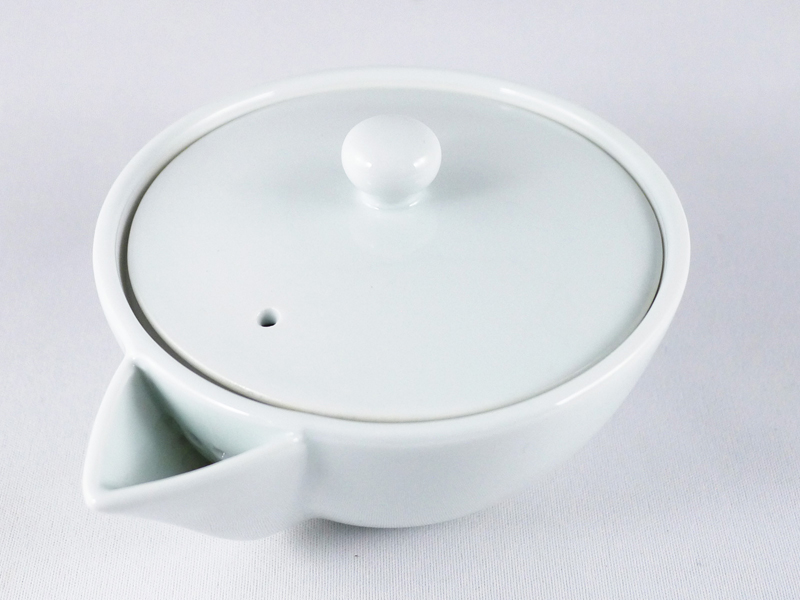 White porcelain hôhin teapot, 140 ml / 4.7 oz