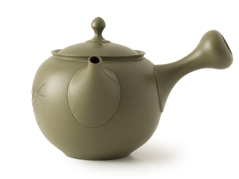 Tokoname-yaki kyusu teapot, Takasuke workshop 240 ml