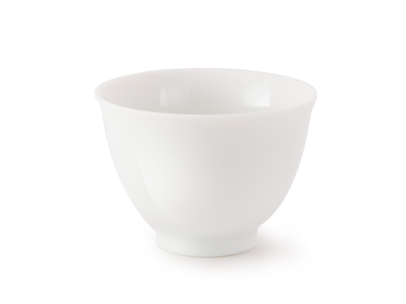 Tazza di porcellana bianca, 50 ml
