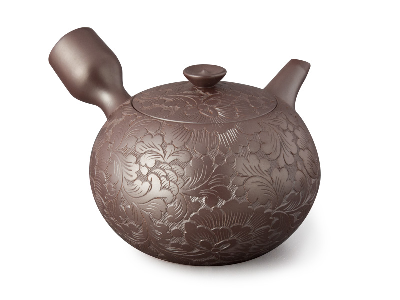 Banko-yaki kyûsu teapot by Suigetsu the second, 250 ml