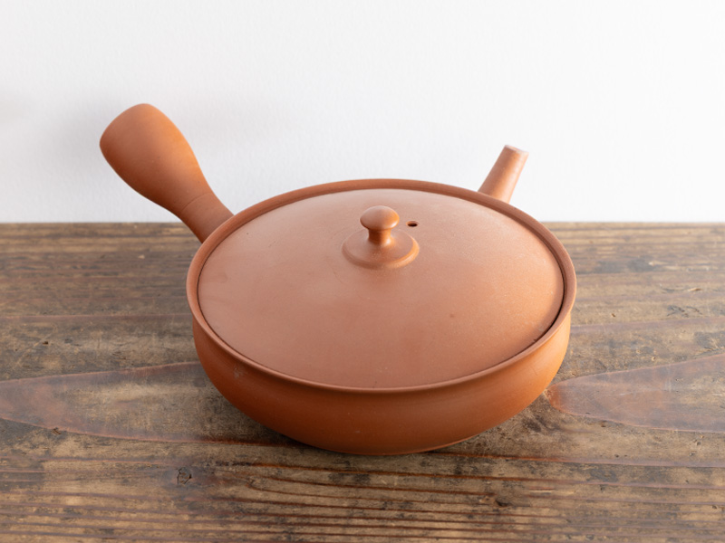 Tokoname-yaki shudei kyûsu teapot by Maekawa Junzô 120 ml Tokoname-yaki shudei kyûsu teapot by Maekawa Junzô 120 ml