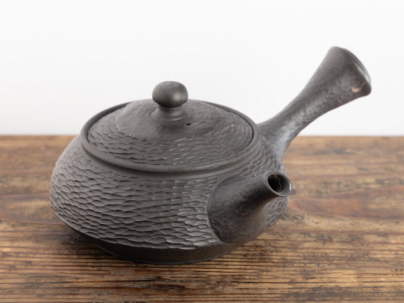 急須　コレクション向き 舜園 後手茶注 桜 急須 後手急須 - Sazen Tea