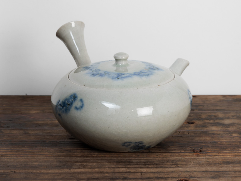 Hirafuku Kiwami Syudei kyusu teapot 250 cc w handcrafted ceramic mesh JINSUI 