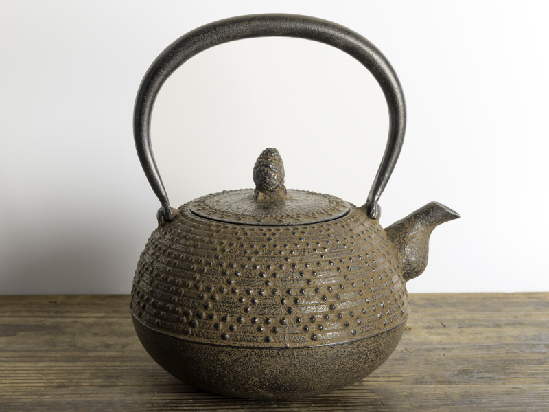 Nanbu tetsubin kettle from Mizusawa, "uroko arare", by Kikuchi Shingo 1100 ml