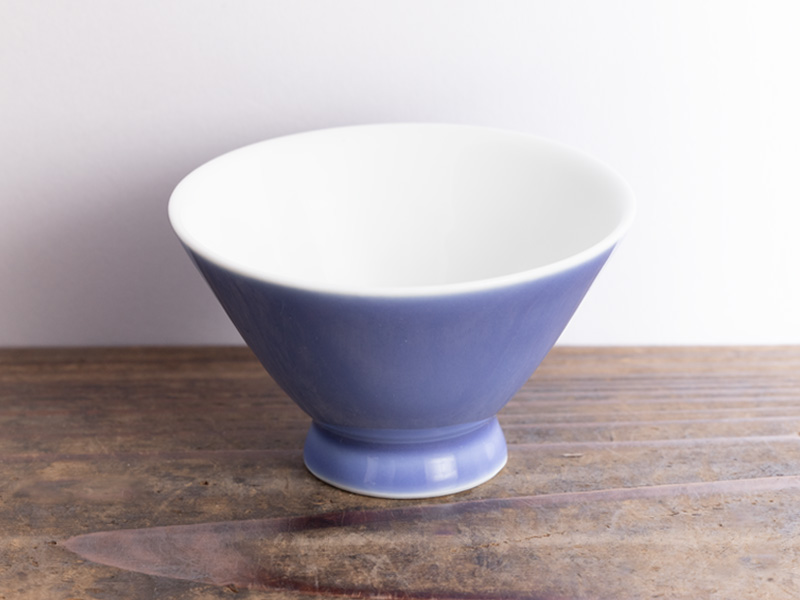 Tazza blu di porcellana, 85 ml