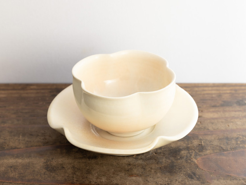 Tazza Tokoname-yaki fabbricata da Miyoshi Shiori 50 ml