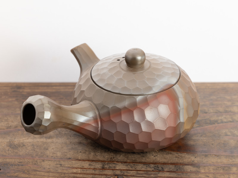 Banko-yaki kyusu teapot yôhen "daimond cut" by Iroku 160 ml