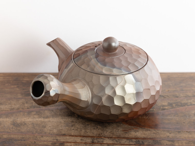 Banko-yaki kyusu teapot yôhen "daimond cut" by Iroku 160 ml