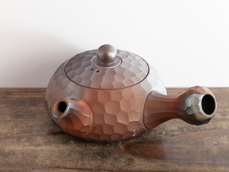 Banko-yaki kyusu teapot yôhen "daimond cut" by Iroku 160 ml