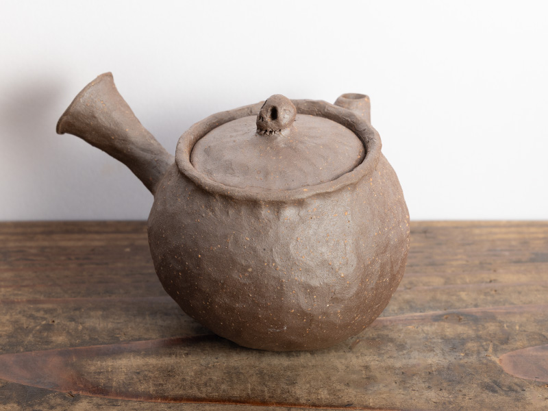 Banko-yaki “Tebineri” kyûsu teapot by Hara Taisuke 160 ml