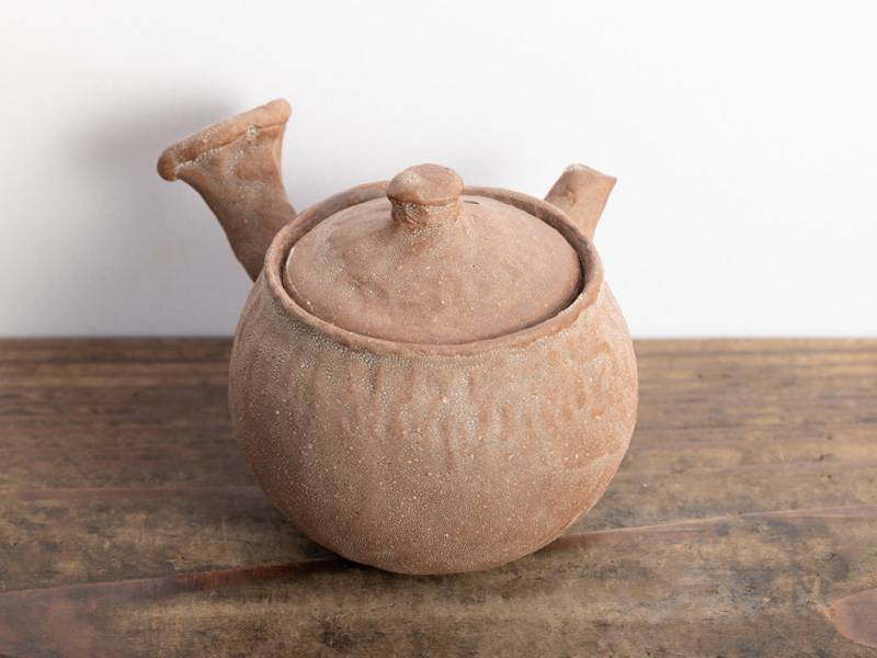 Banko-yaki “Tebineri” kyûsu teapot by Hara Taisuke 110 ml