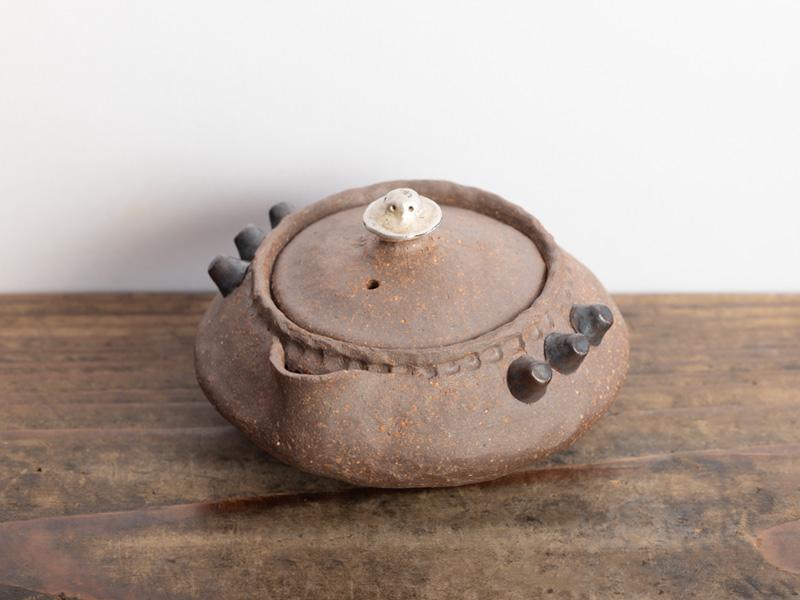 Banko-yaki “Tebineri” hôhin teapot by Hara Taisuke 80 ml