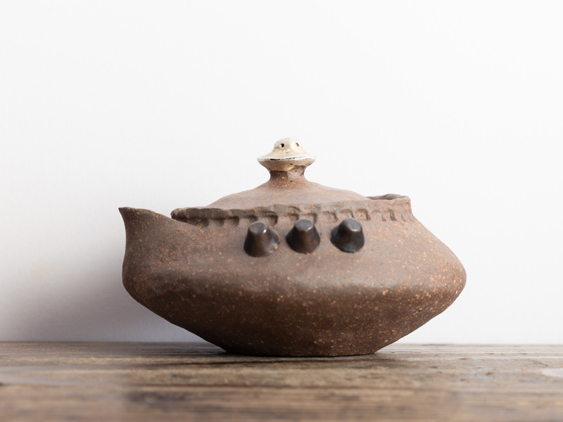 備前焼　手びねり？宝瓶　詳細不明 備前焼 手びねり？宝瓶 詳細不明 備前焼 手びねり？宝瓶 詳細不明