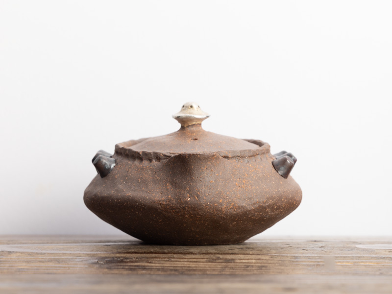 萬古焼 手びねり 宝瓶 原泰介 作 80 ml [POT-67-004-0080] - 21,600円