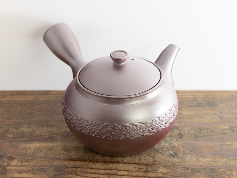 Banko-yaki kyûsu teapot by Bigetsu 220 ml Banko-yaki kyûsu teapot by Bigetsu 220 ml