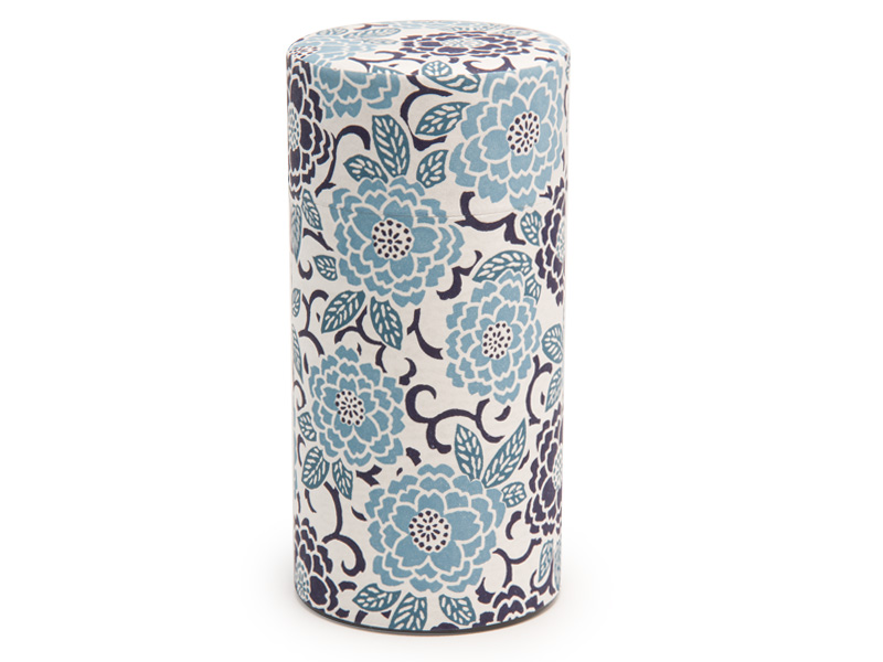 Scatola per il tè , sakura-e blu, 200g
