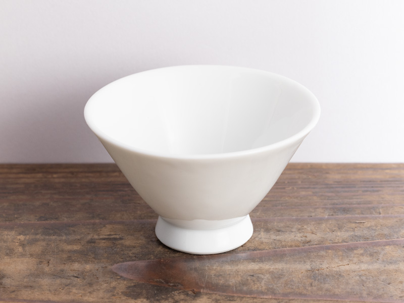 Tazza di porcellana bianca, 85 ml