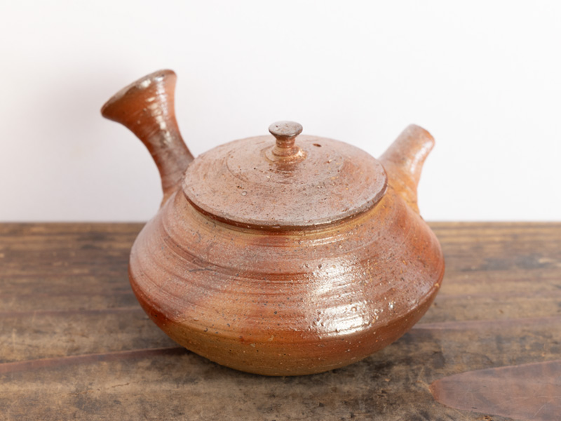 Bizen-yaki kyûsu teapot by Kobashi Masaaki, 120 ml